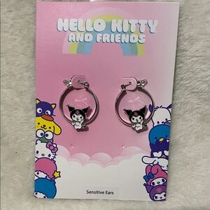 Hello Kitty and Friends Silver Earrings